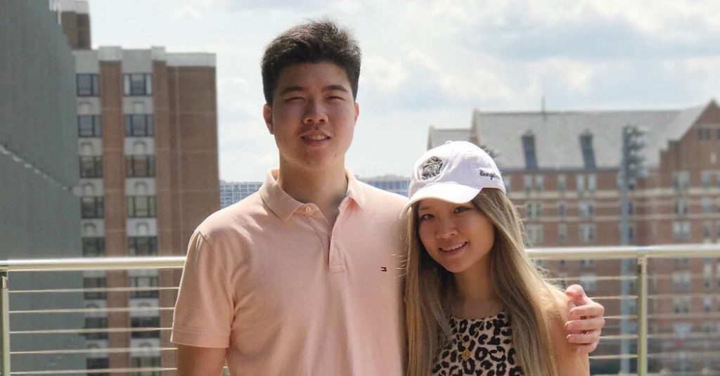 american siblings barred from leaving china for 3 years return to u s