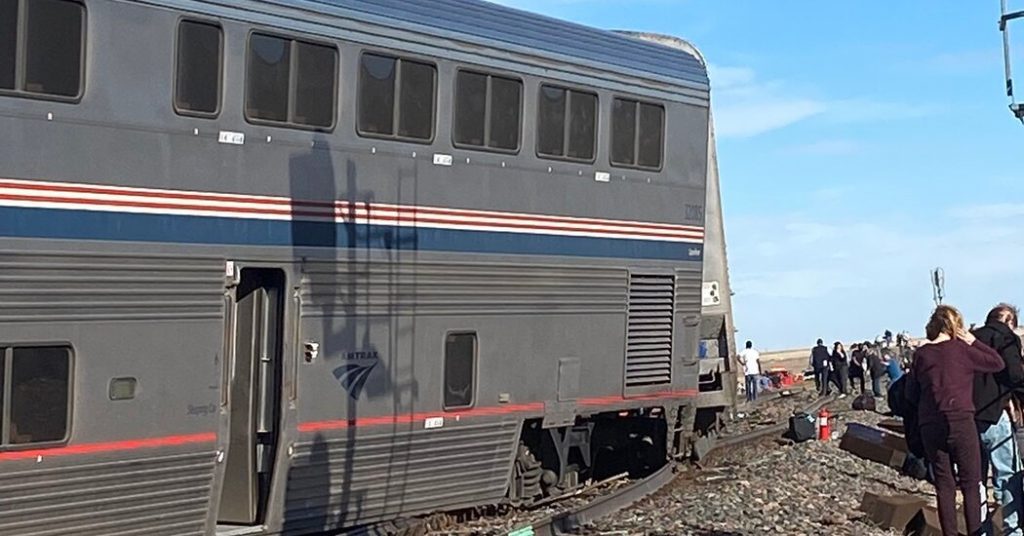Amtrak Derailment: At Least 50 Hurt in Montana, Official Says