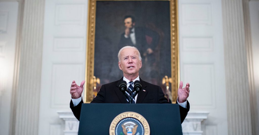 Biden Mandates Vaccines for Workers, Saying, ‘Our Patience Is Wearing Thin’