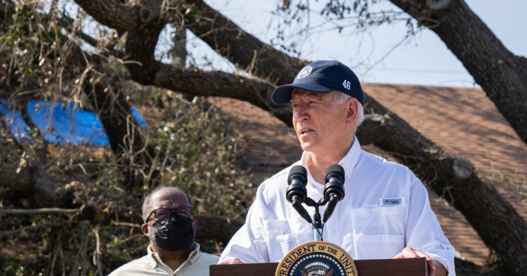 Biden to Visit Northeast Flood Zones as Demand Grows for Climate Action