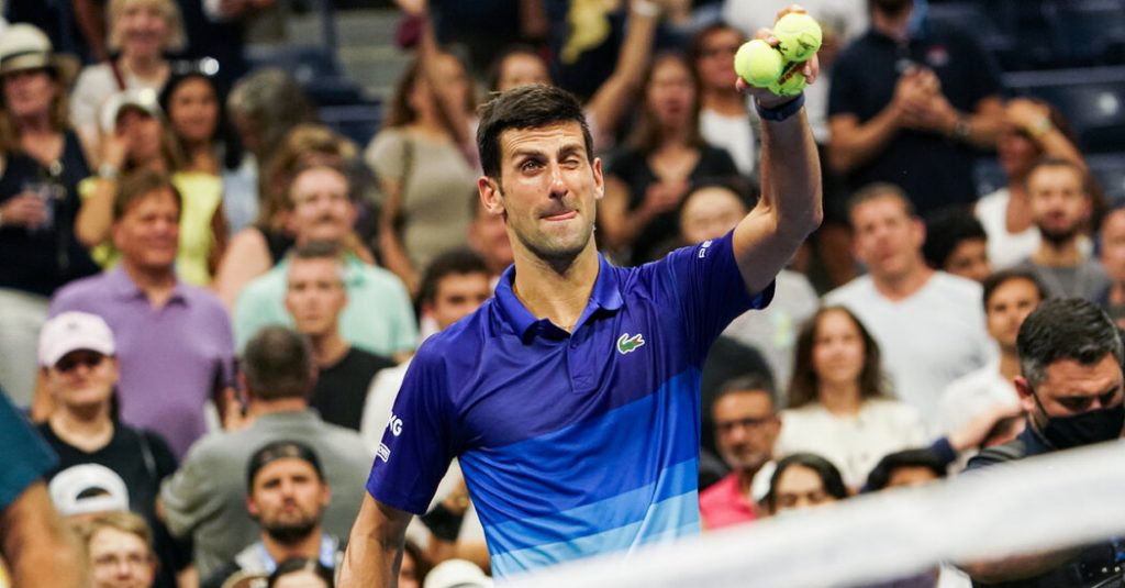 novak djokovic is sensitive even when the crowds not against him