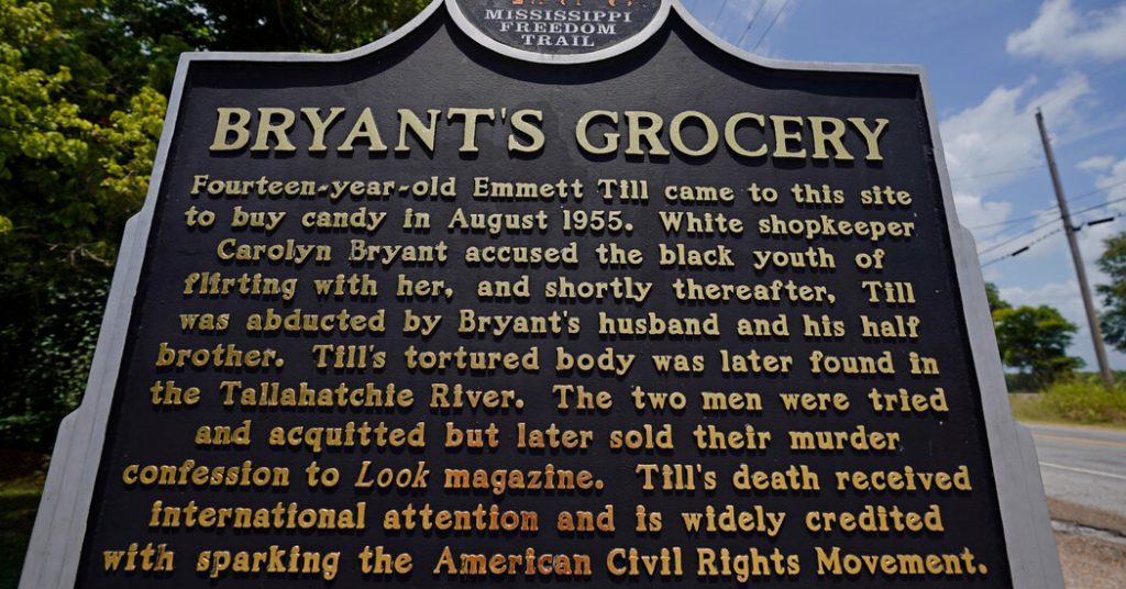 Questions Swirl After Yet Another Emmett Till Sign Comes Down