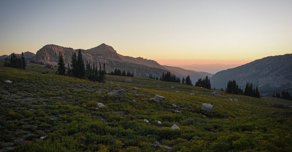 the tetons ever changing beauty a 45 mile hike through the wyoming range