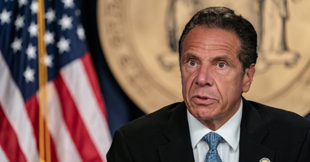 Andrew Cuomo Is Charged in Sexual Misconduct Complaint