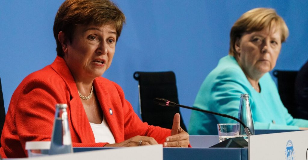 I.M.F.’s Executive Board Says Kristalina Georgieva Can Remain
