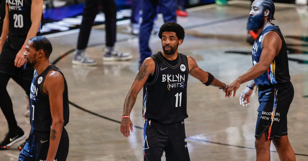Nets Bar Kyrie Irving Until He’s Vaccinated