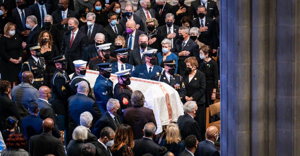 At Colin Powell’s Funeral, Washington Is Pulled Together