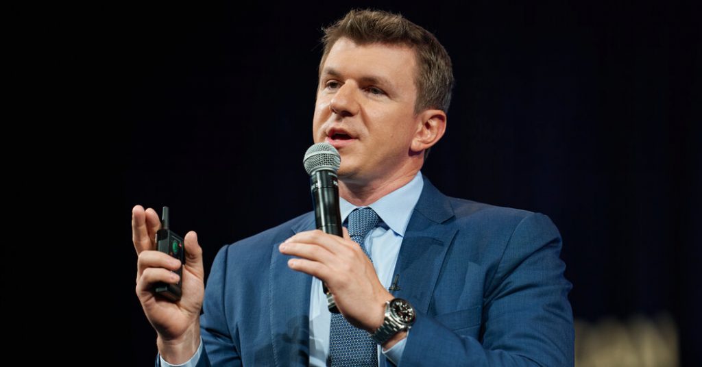 F.B.I. Searches James O’Keefe’s Home in Ashley Biden Diary Theft Inquiry