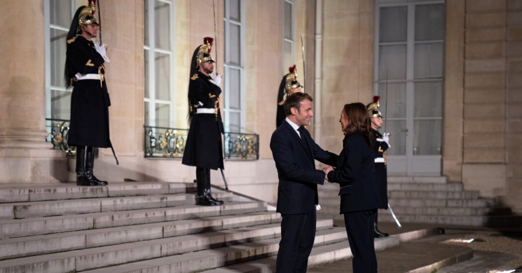 harris meets macron signaling a new era after sub snub both say