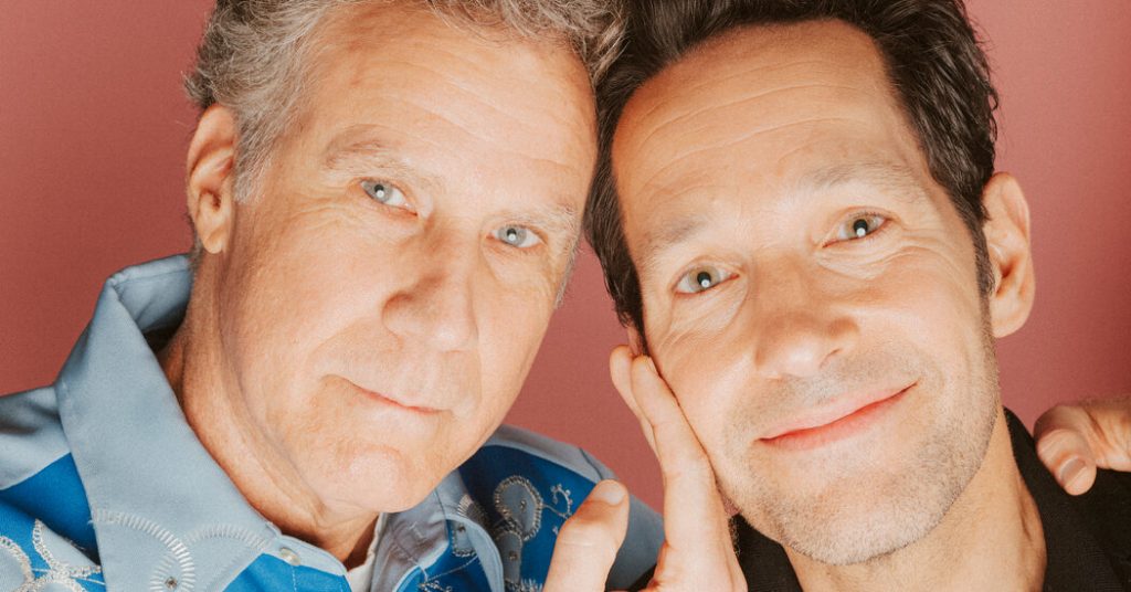 Will Ferrell and Paul Rudd on ‘The Shrink Next Door’