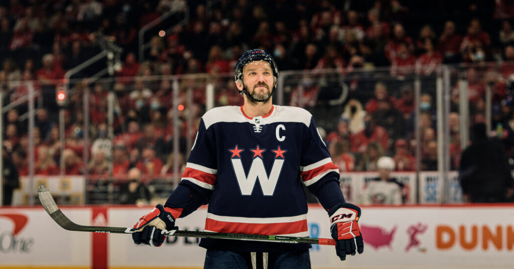 Alex Ovechkin Is Chasing Wayne Gretzky’s Goals Record