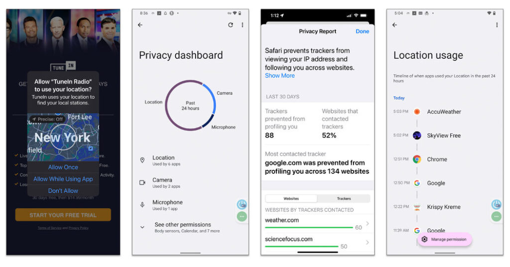 how to use your phones privacy protection tools