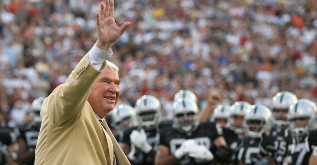 john madden football enthusiast was peerless in the booth