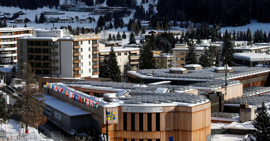The World Economic Forum in Davos is still happening, for now.