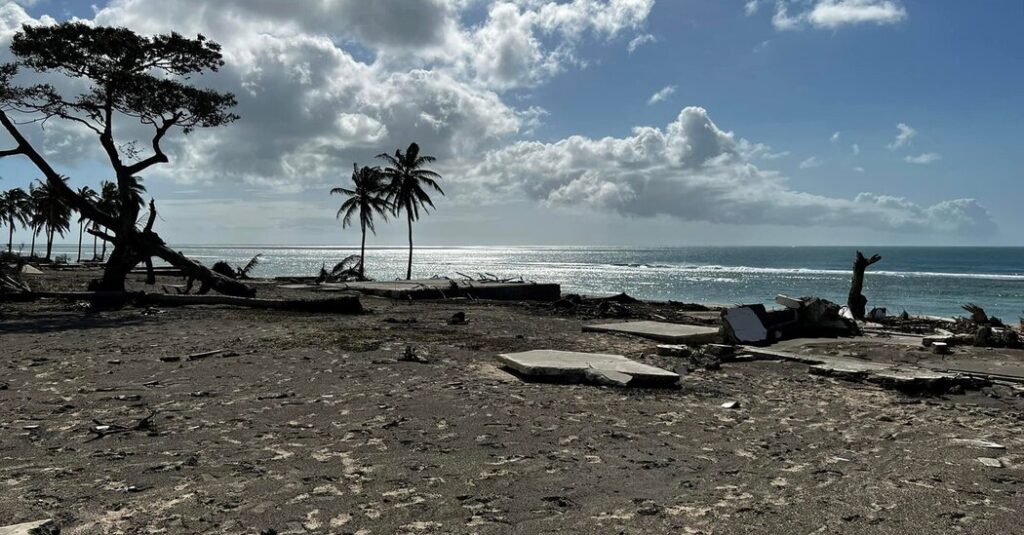 How a Volcano Severed Tonga From the World