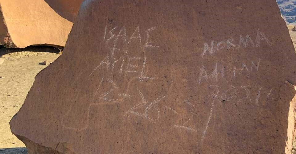 Prehistoric Rock Art ‘Irreparably Damaged’ by Vandals, Officials Say