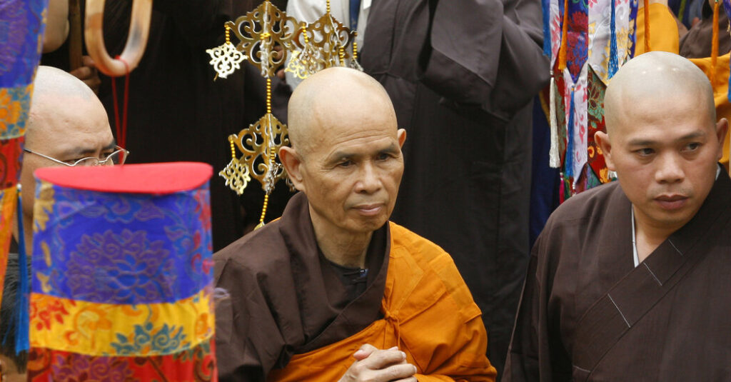 Thich Nhat Hanh, Monk, Zen Master and Activist, Dies at 95