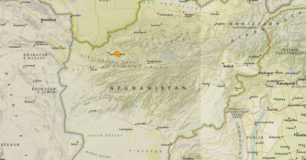 Two Earthquakes in Afghanistan Kill at Least 27