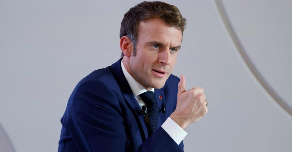 using harsh language macron issues a challenge to the unvaccinated