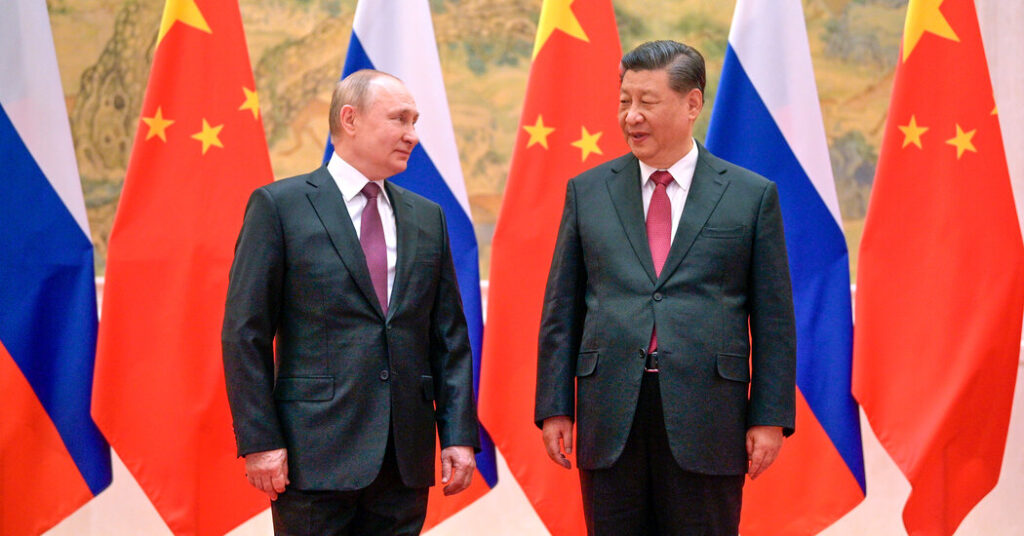 ukraine live updates putin and xi pledge no limits to russia china ties