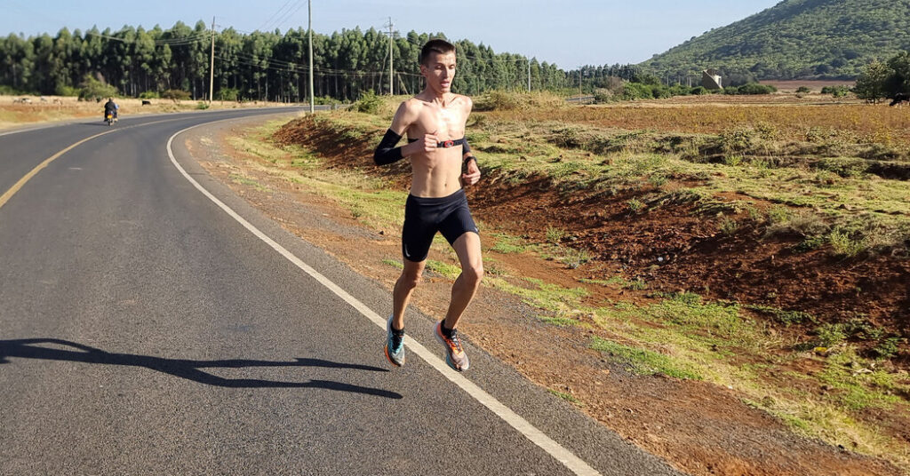 olympic marathoner goes from kenya to front lines in ukraine