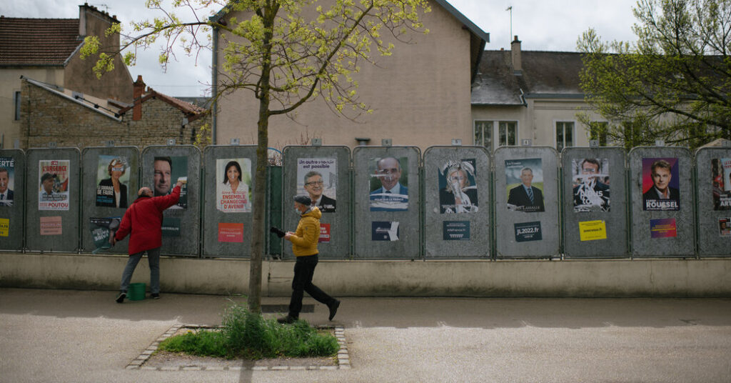 live updates turnout is lower as voting begins in french presidential race