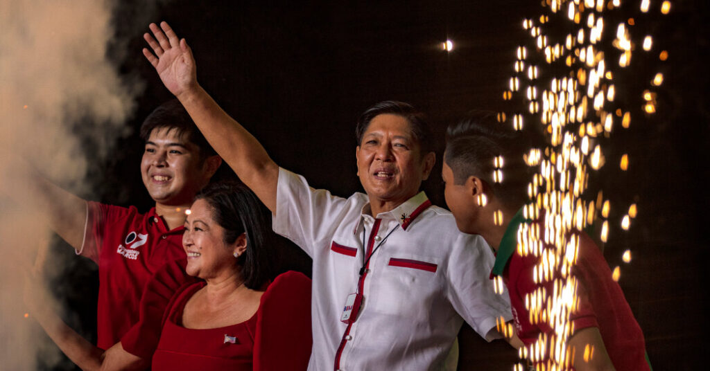 ferdinand marcos jr is bound for presidency of the philippines