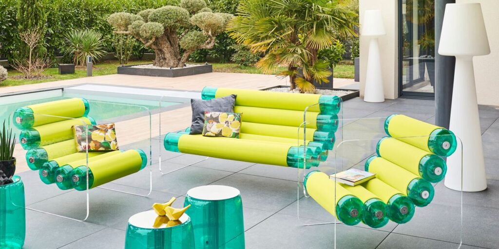 can inflatable outdoor furniture ever be chic