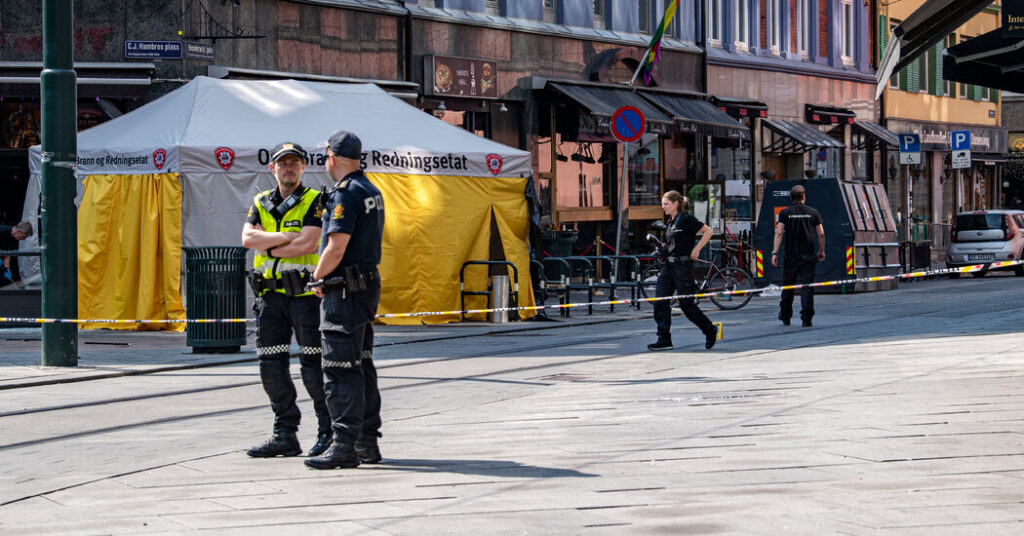 oslo shooting is being investigated as terrorism police say