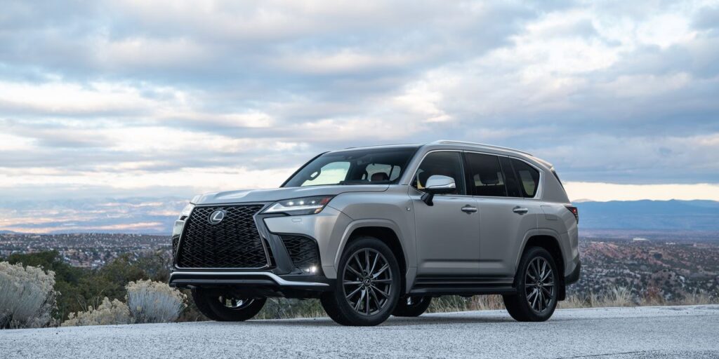 2022 lexus lx 600 f sport handling too much is never enough