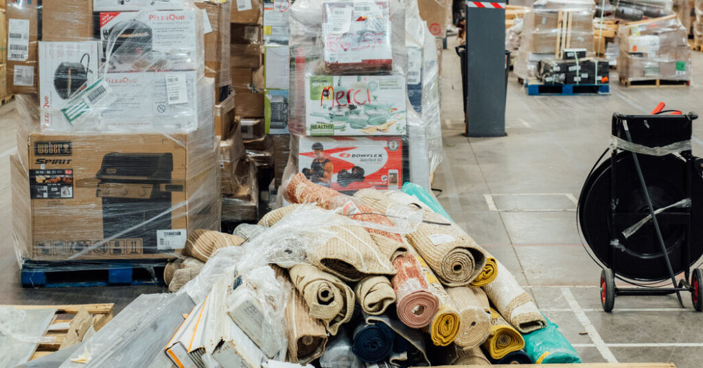 As Inventory Piles Up, Liquidation Warehouses Are Busy
