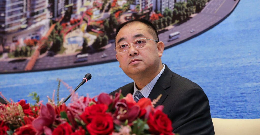 China Evergrande C.E.O. Resigns After Loans Come Under Scrutiny