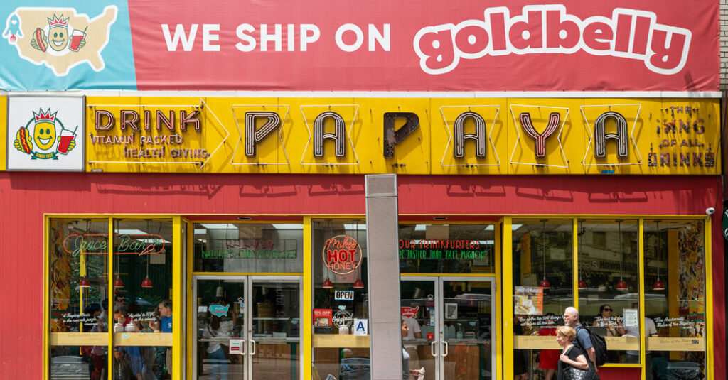 papaya king a hot dog pioneer on the upper east side faces a possible end