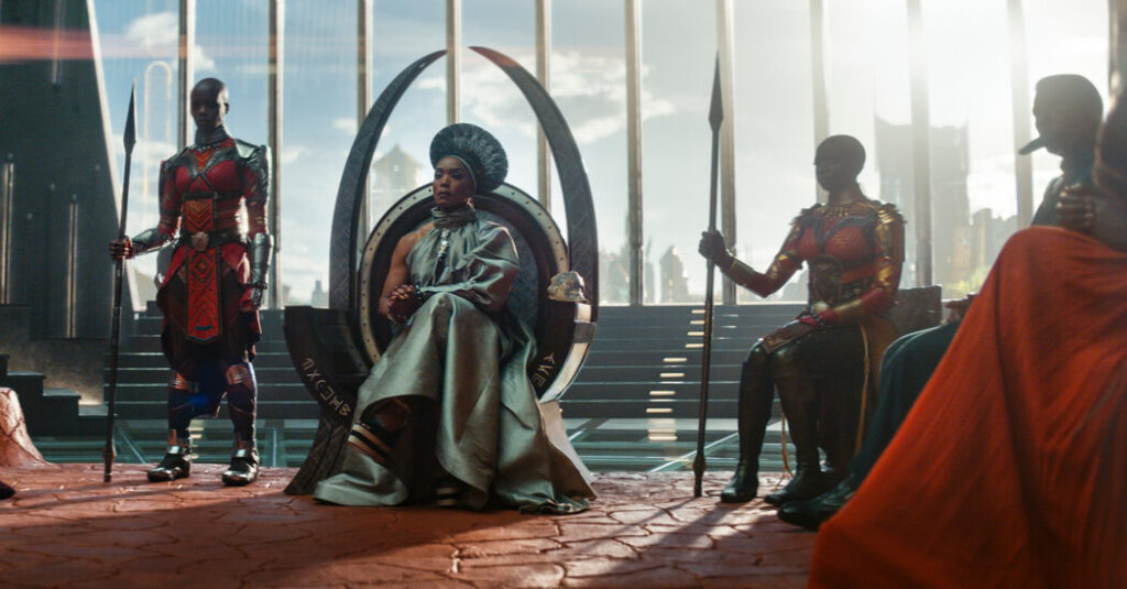 black panther wakanda forever review women on the home front