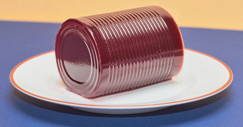 how thanksgiving jellied cranberry sauce is made