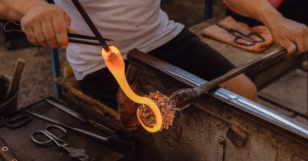 on murano making glass for more than 700 years