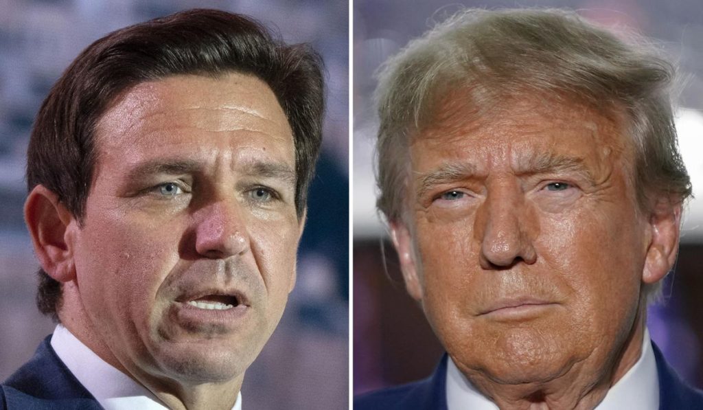 Donald Trump knocks Ron DeSantis for being an ‘absentee governor’