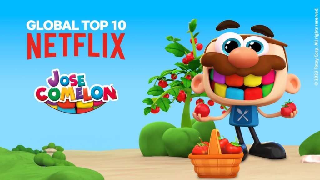 Jose Comelon: The Giant of Children’s Content, Number 1 on Netflix!