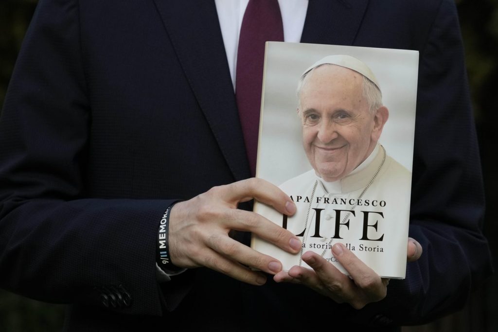 Pope acknowledges criticism, health issues but says in upcoming memoir he has no plans to retire