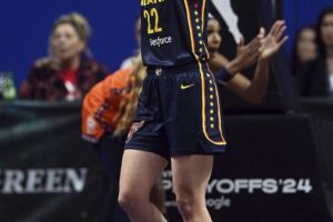 Caitlin Clark struggles in her WNBA postseason debut as Indiana loses playoff opener to Connecticut