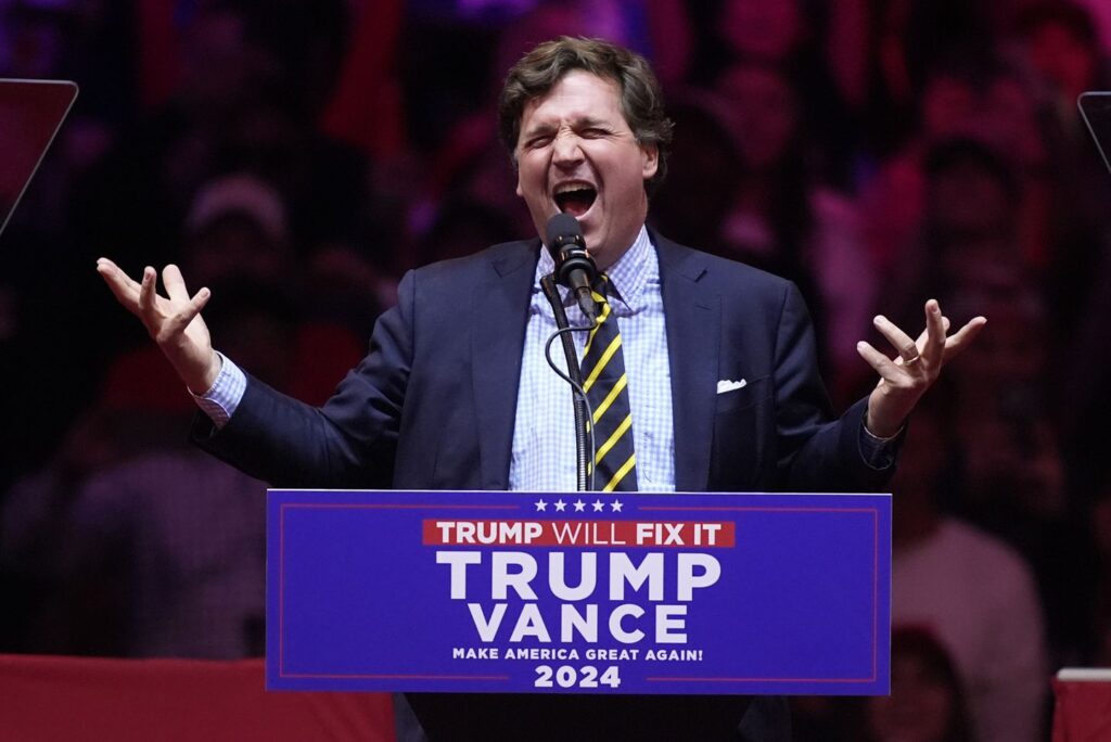 Tucker Carlson says Trump 'liberated' Americans