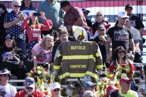 Team Trump honors firefighter killed in Butler rally