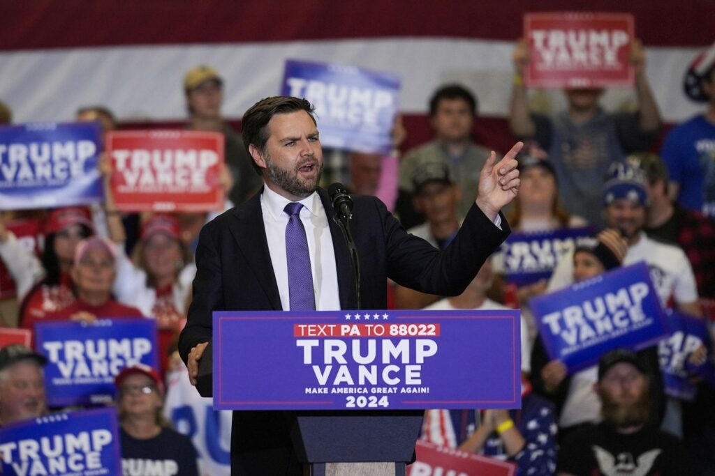 J.D. Vance says 'no' when asked whether Trump lost 2020 election